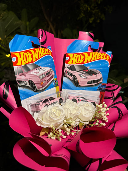 Ford Sierra Cosworth ’87 & Corvette C7 Z06  Hot Wheels Bouquet – Ultimate Automotive Combo