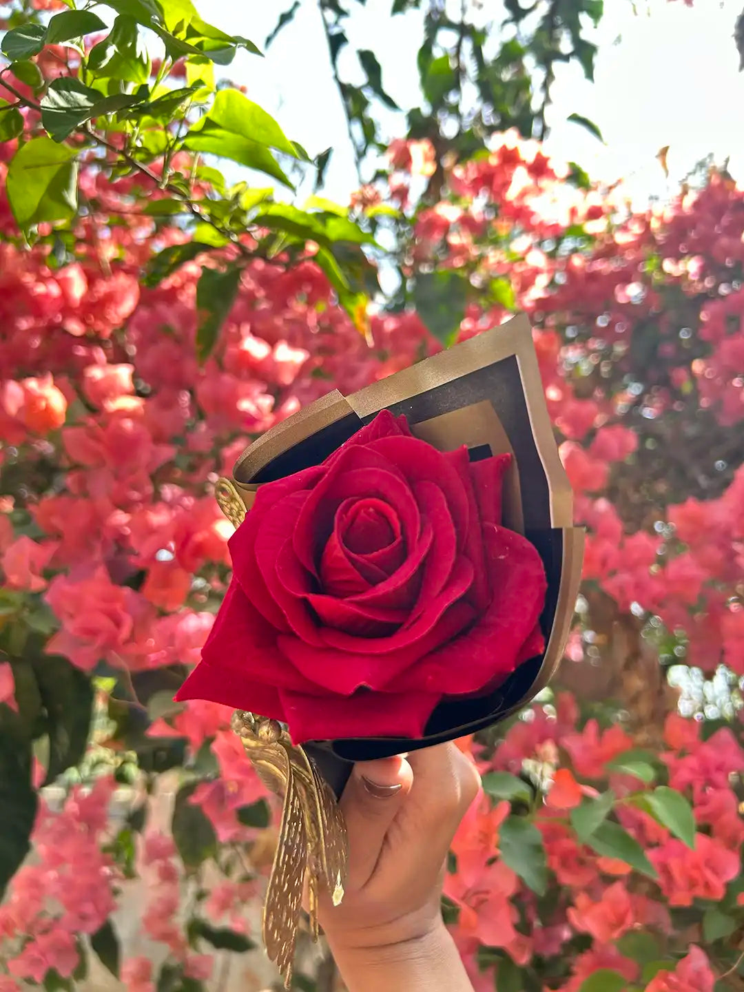 Classic Butterfly Rose Flower Bouquet