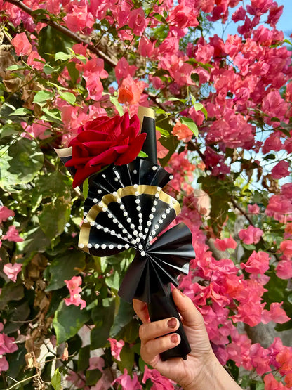 Pearl Rose Flower Bouquet