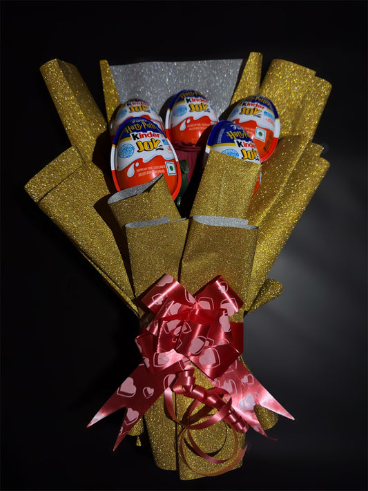 Harry Potter Kinderjoy Bouquet - Golden Glam