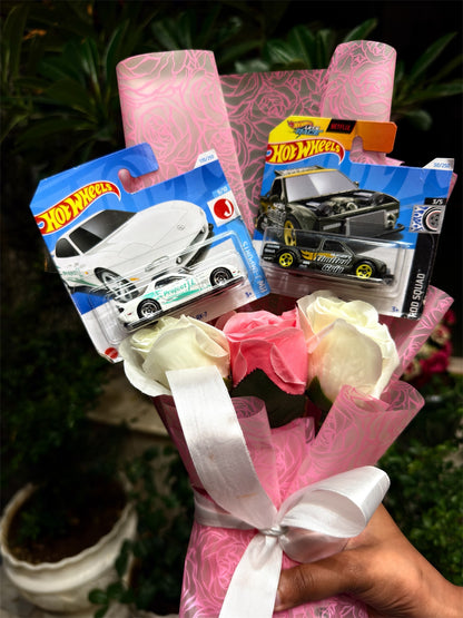 Hot Wheel Bouquet - The Pink Edition