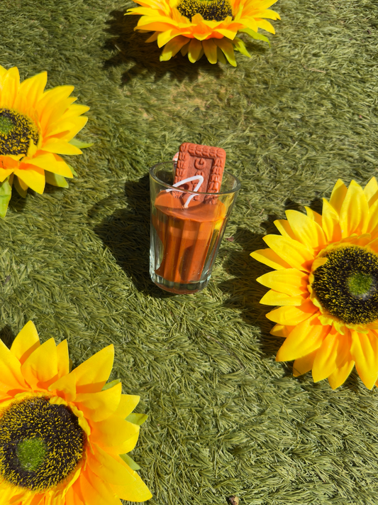 Chai Biscuit Scented Candle – Comfort in Every Flicker