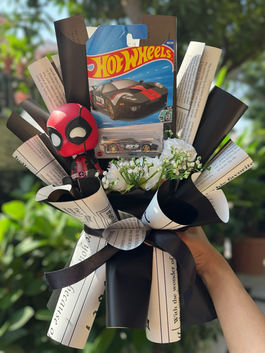Ford gt addition- Hot Wheels Bouquet with Deadpool