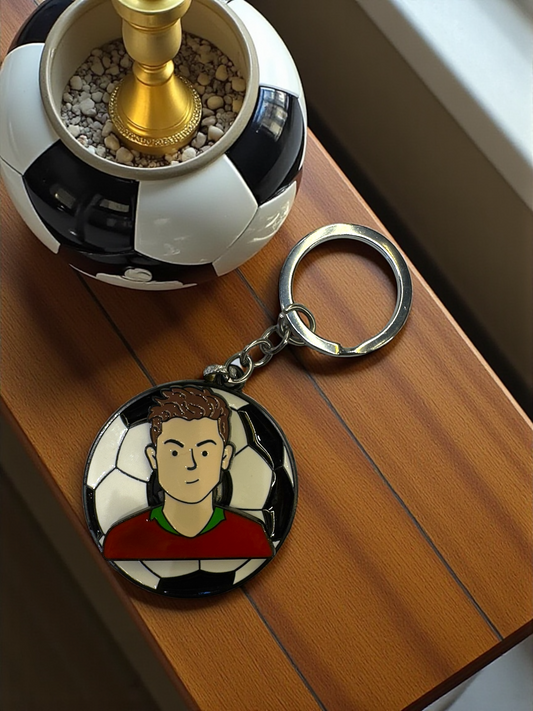 Carry Greatness: Cristiano Ronaldo Keychain