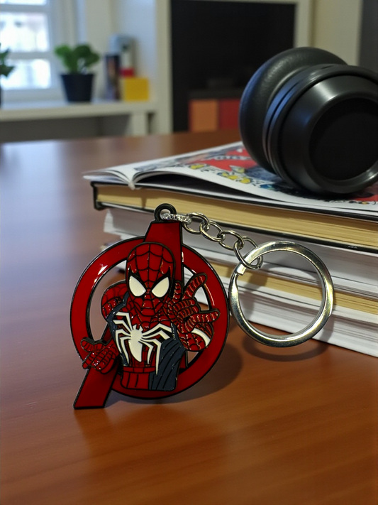 Swing, Spin, Repeat: Spider-Man Keychain