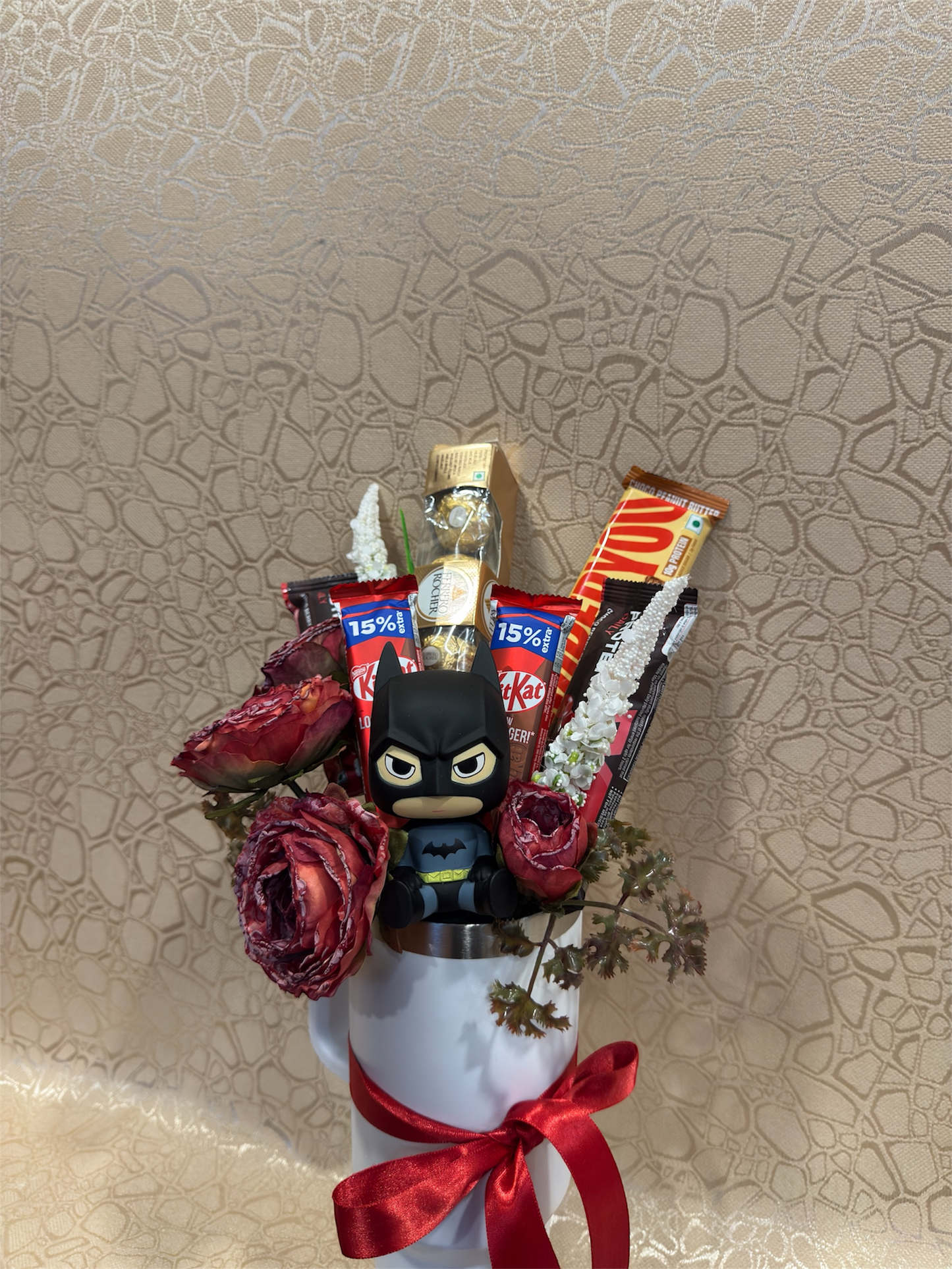 The Protein Tumbler - Energy Bars, Chocolates & Gym Essentials Gift