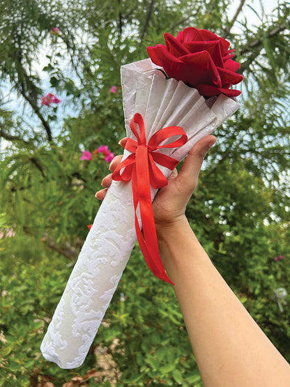 Single Rose Bouquet